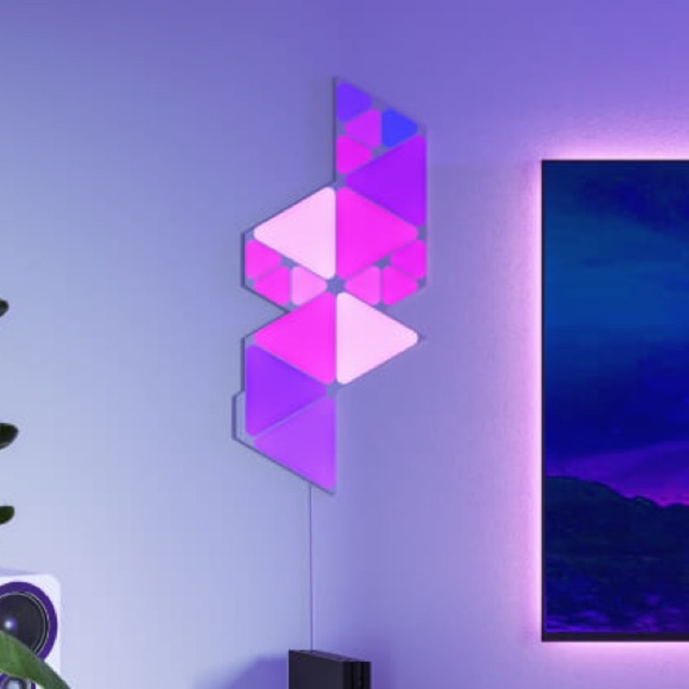 Nanoleaf shapes mini triangles starter kit